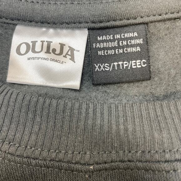 Ouija Board '24 Graphic Pullover Sweatshirt Women's Black Size XXS - Picture 6 of 7